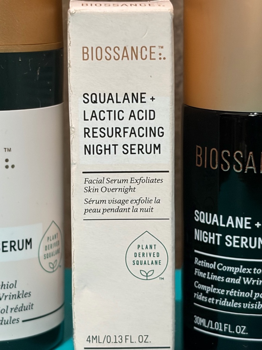 Biossance Squalane + Night Serums Trio — Gold, Black, White Packaging - Picture 2 of 4